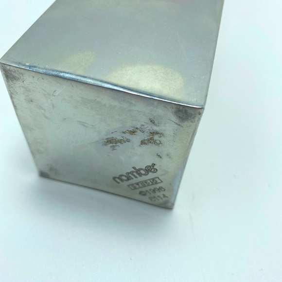 Vntg nambé studio Silver Candlestick 1996 - Picture 4 of 5